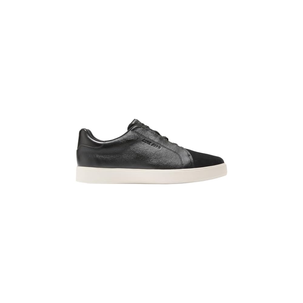 Black/Ivory Suede