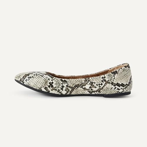 Black White Faux Snake Skin