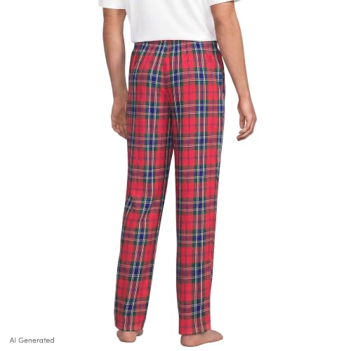 Compass Red/Pine Plaid
