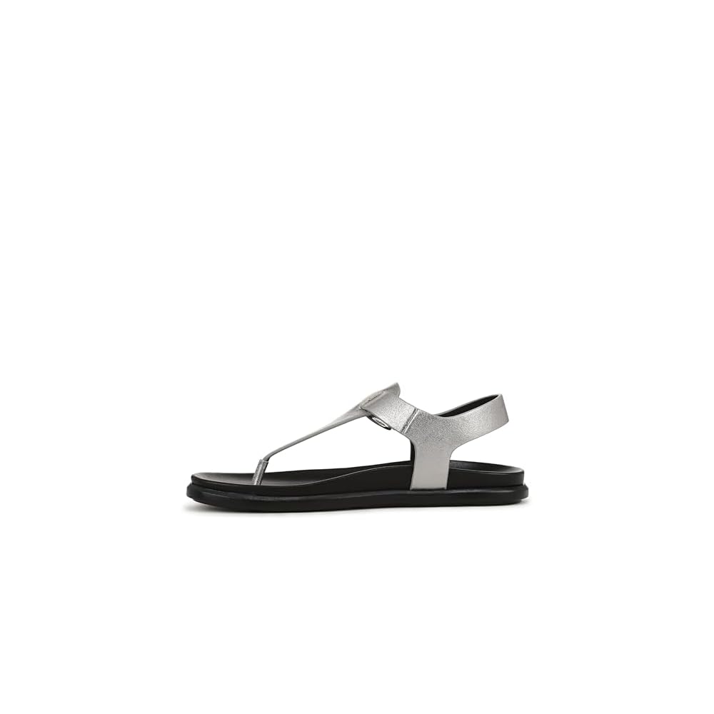 Soft Pewter Metallic Leather