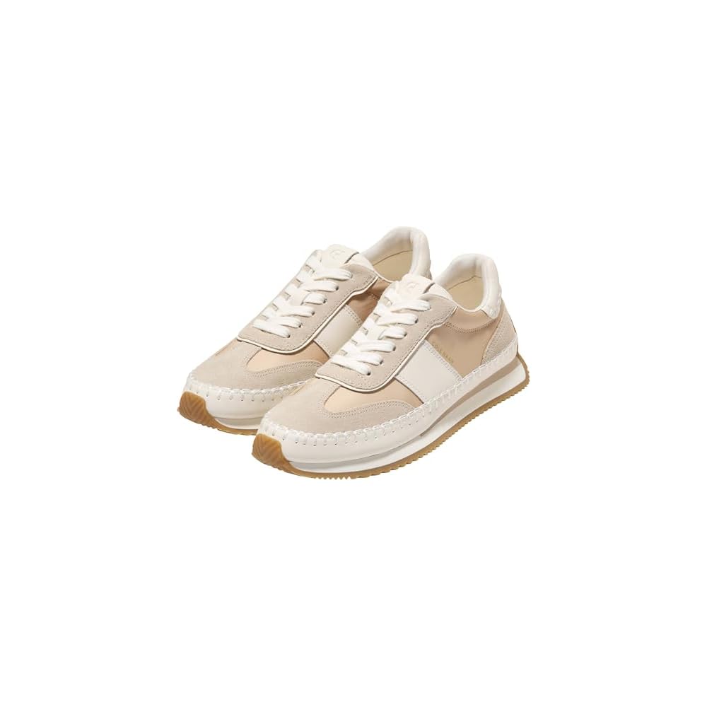 Light Sesame Nylon/Suede/Powder Leather