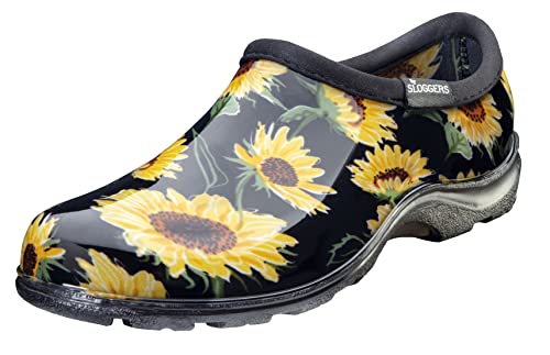 Sunflower Print Black