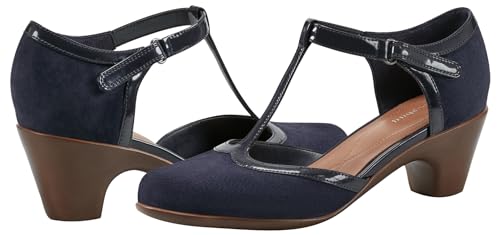 Navy Suede