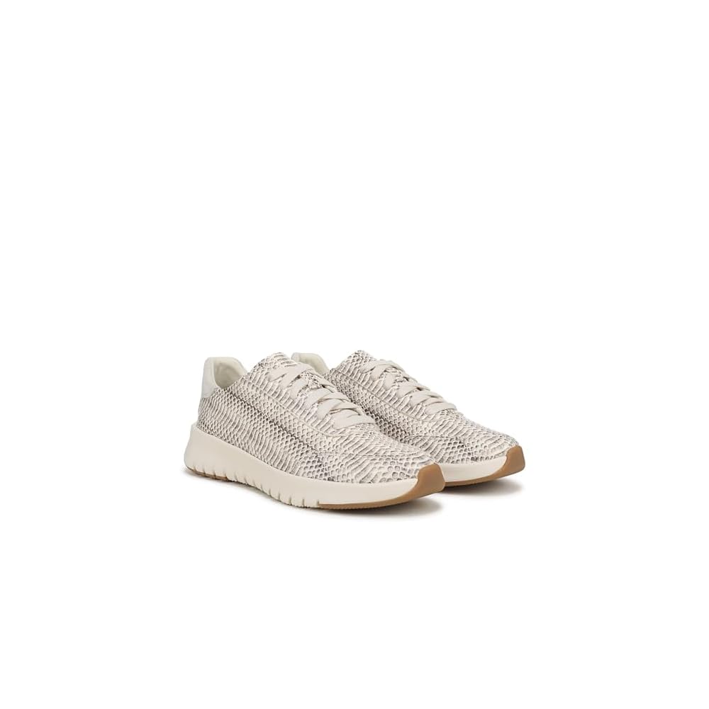 Ivory Python Print Leather