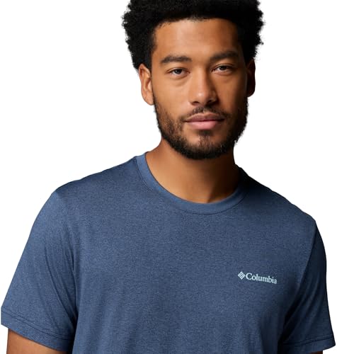 Collegiate Navy Heather/Linear Peaks