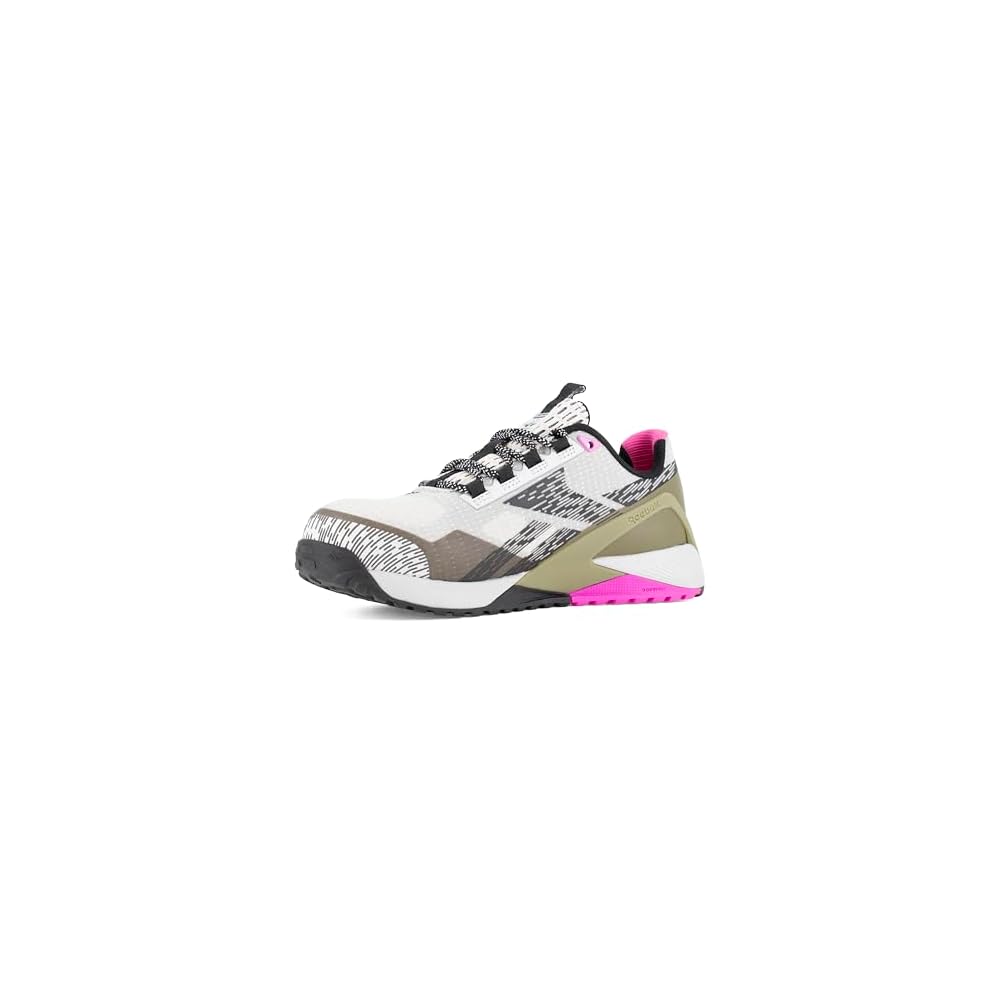 Silver/Army Green/Pink