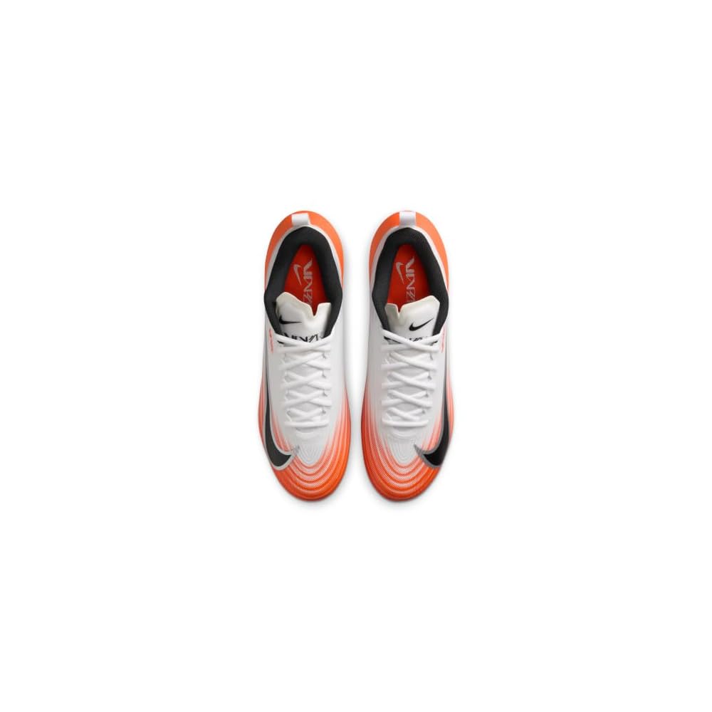 White/Safety Orange/Metallic Silver/Black