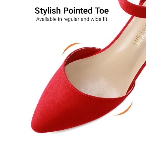 Red/Suede