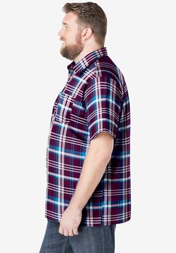 Deep Burgundy Plaid