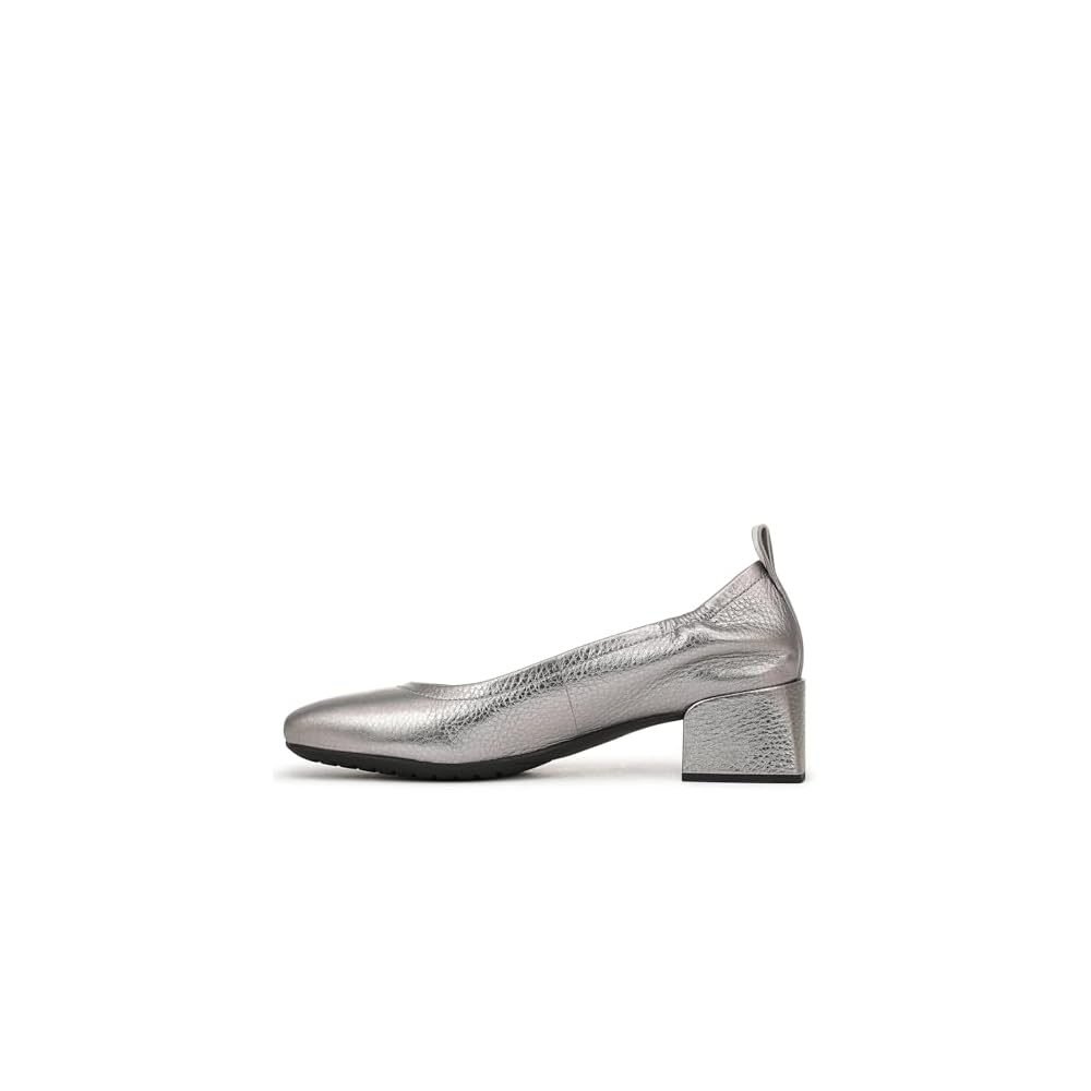 Pewter Metallic Leather