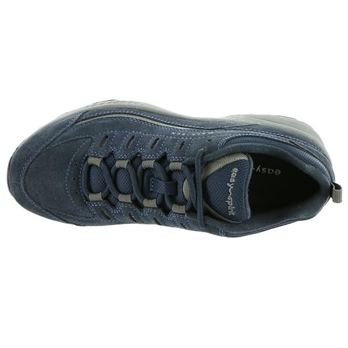 Navy Multi Suede