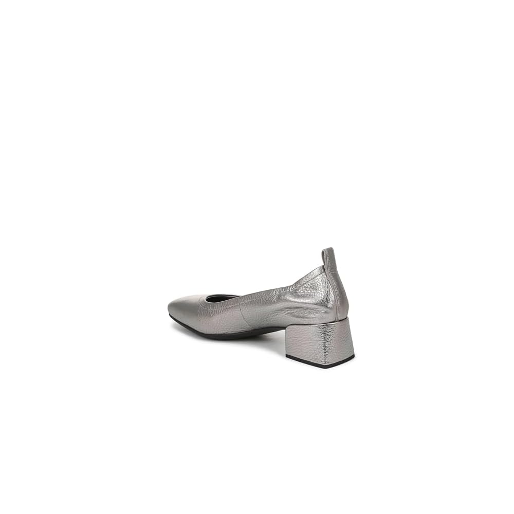 Pewter Metallic Leather