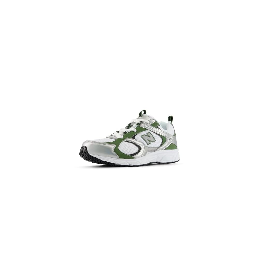 White/Silver Metallic/Utility Green