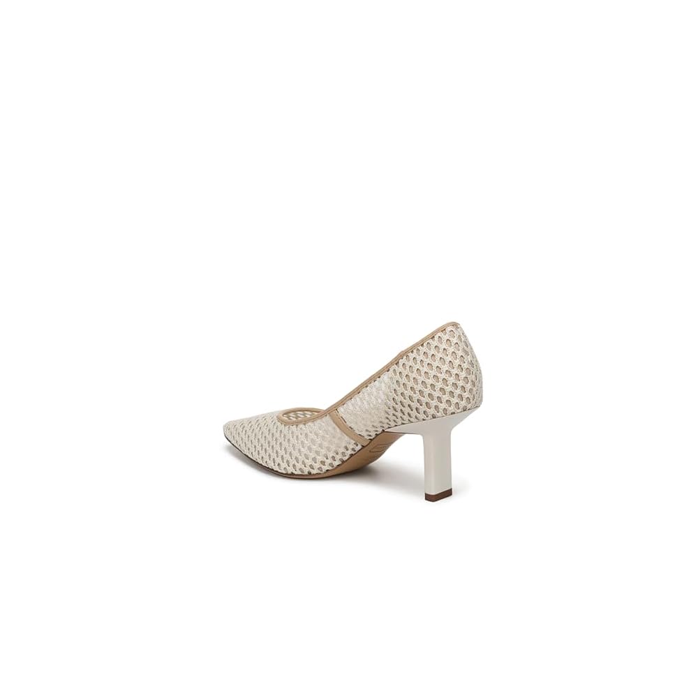 Off White Woven Faux Raffia