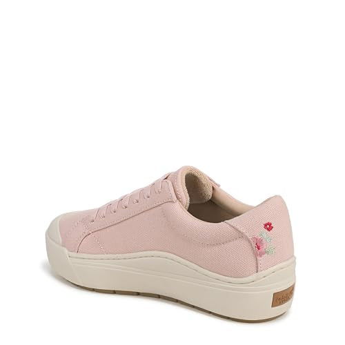 Blush Pink Floral Embroidery