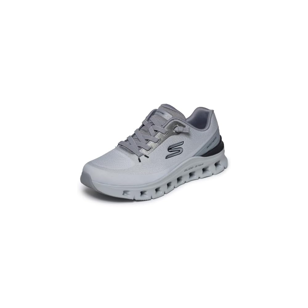 Gray Knit Synthetic