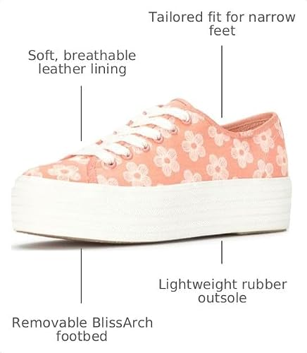Neon Coral Floral Canvas