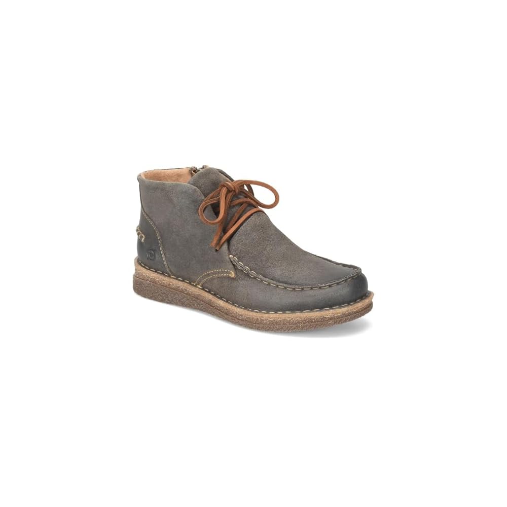Dark Grey Dist Suede