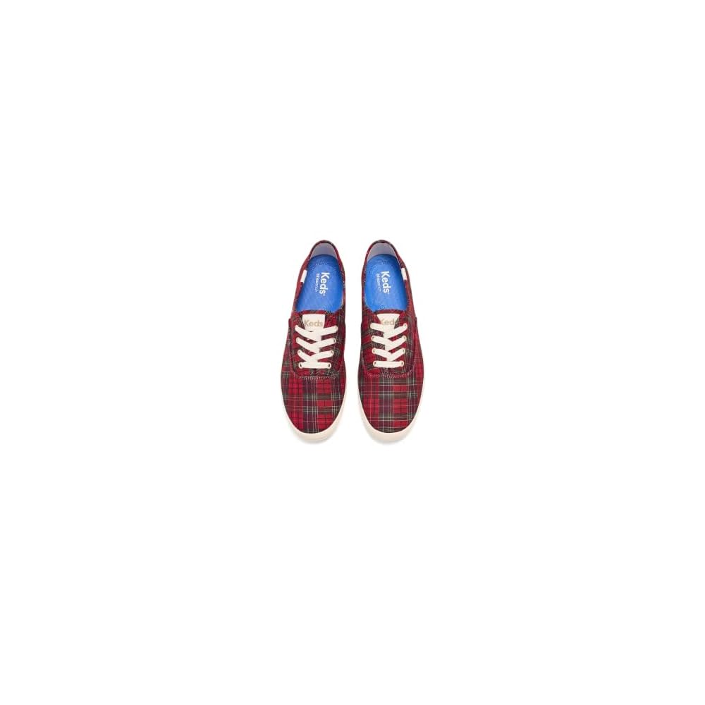 Red/Multi Tartan Plaid Canvas