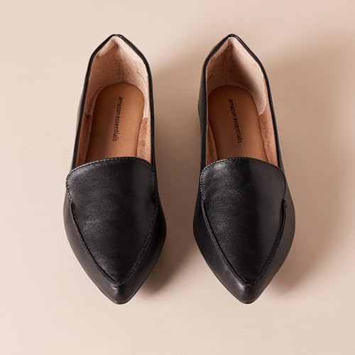 Black Faux Leather