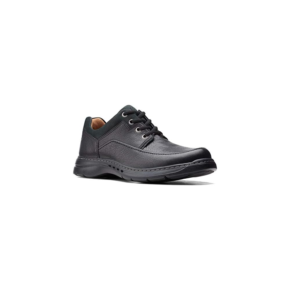 Black Tumbled Leather