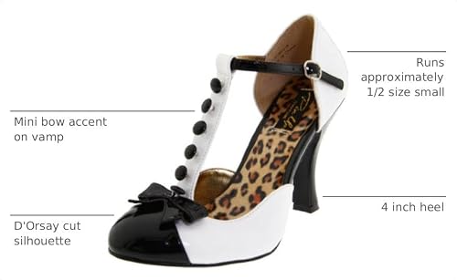 White/Black Patent