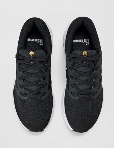 Black/Metallic Gold/Anthracite/White
