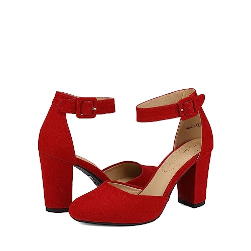 Red/Suede