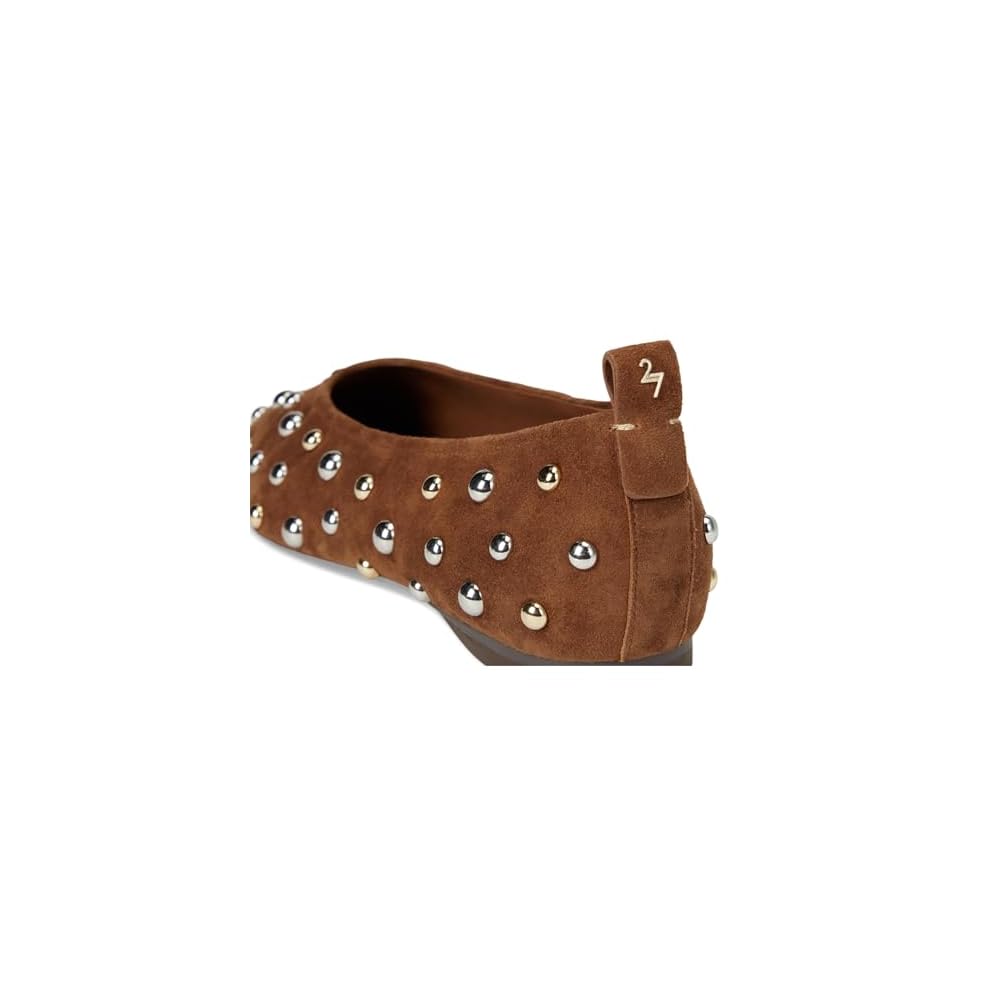 Dark Chestnut Stud Suede