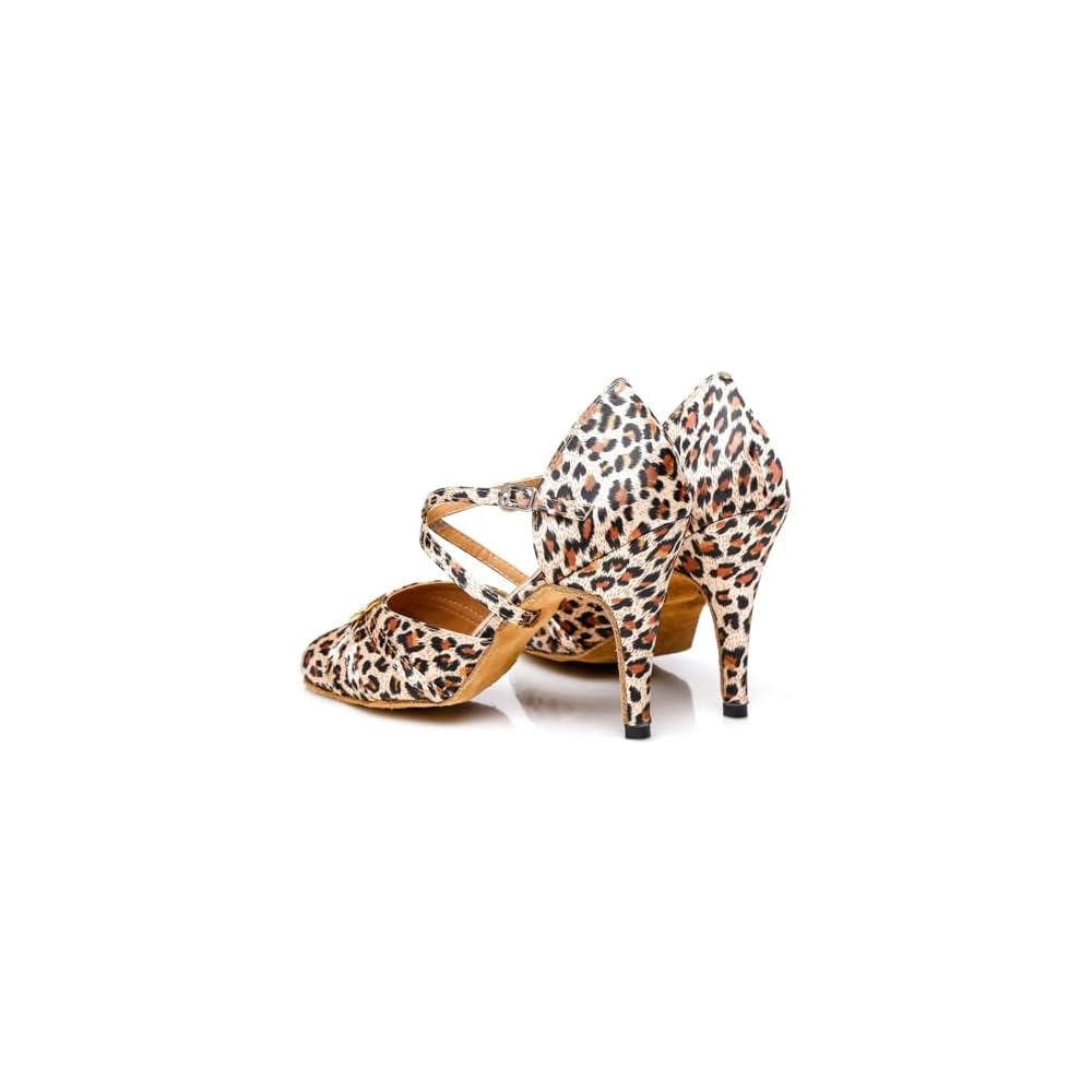 L117b Leopard 10cm Heel