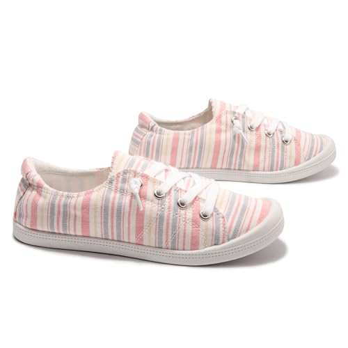 Pink&grey Stripe