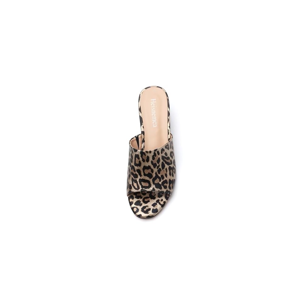 Gold Leopard Print Matte