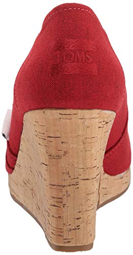Red Crosshatch Jacquard