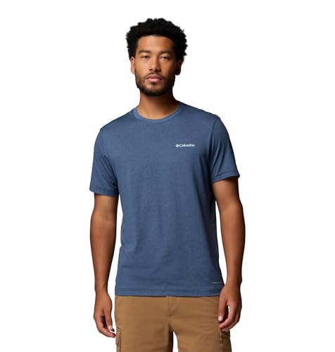 Collegiate Navy Heather/Linear Peaks