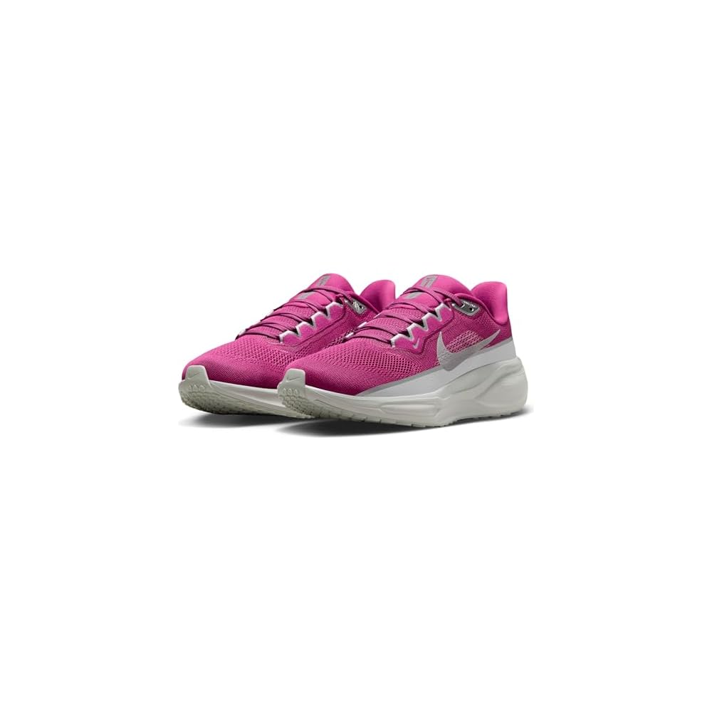 Hot Fuchsia Metallic Silver