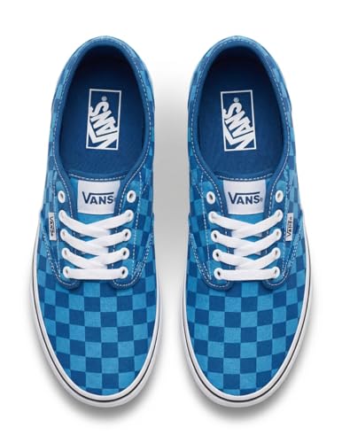 Tonal Check True Blue