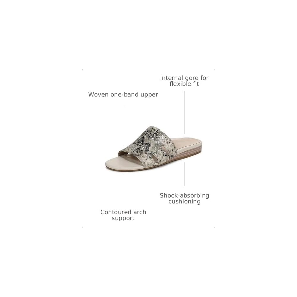 Cream Snake Embossed Leather