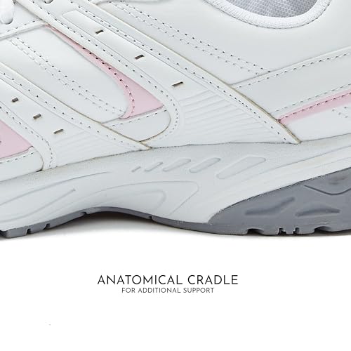 Bright White/Avia Pink/Silver/Steel Grey