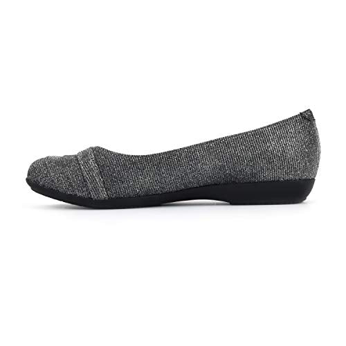 Pewter/Glitter/Fabric