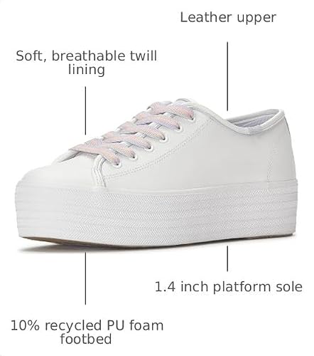 White/Pink/Blue Leather