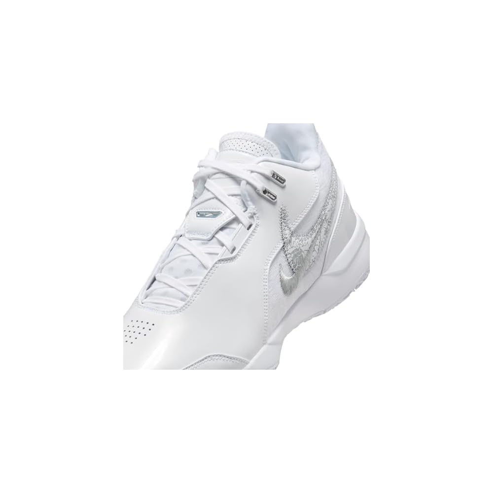 White/Metallic Silver/Light Smoke Grey