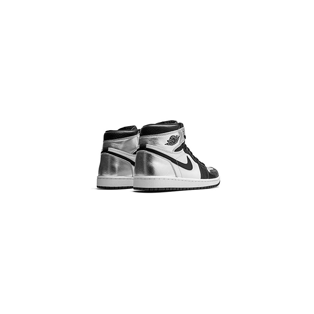 Black/Metallic Silver-white-bl