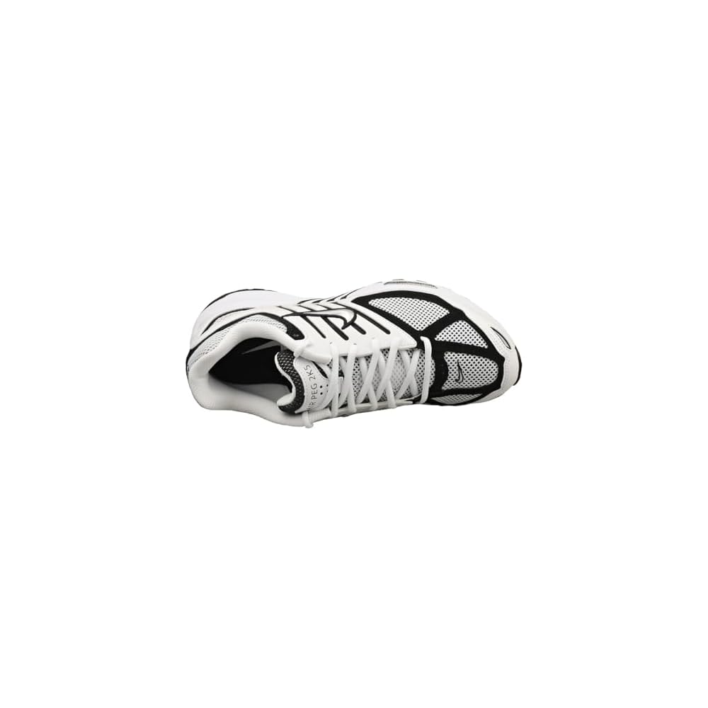 White/Metallic Silver/Black