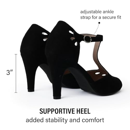 Black Vegan Suede