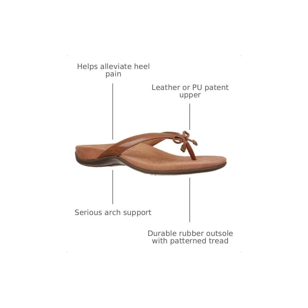 Brown Patent Synthetic