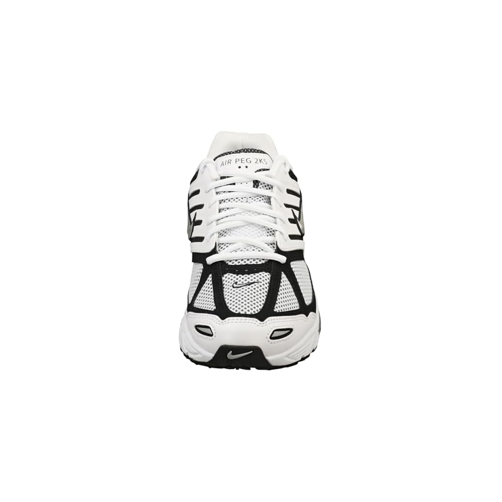 White/Metallic Silver/Black