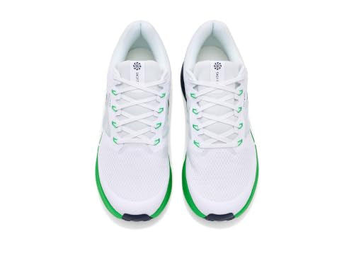 White/Midnight Navy-green Spark