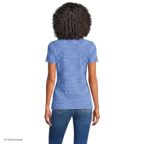 Muted Cobalt/Sky Stripe