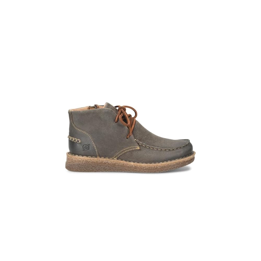 Dark Grey Dist Suede
