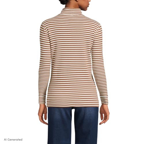 Rich Ginger/Ivory Stripe